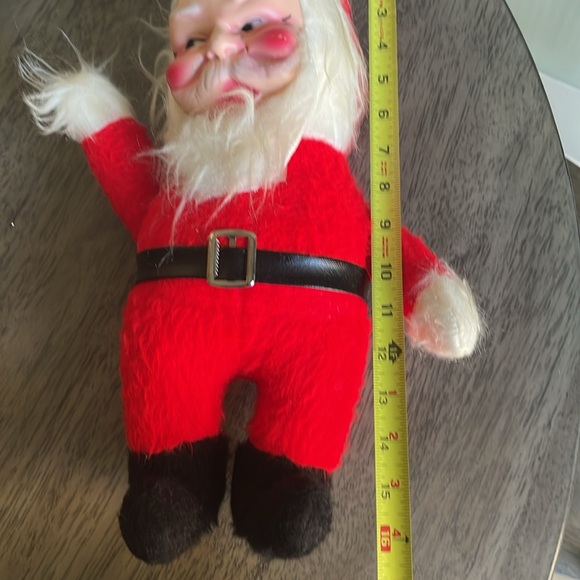 Vintage Santa Claus With Blow Mold Face and Plays Jingle Bells - Picture 13 of 13